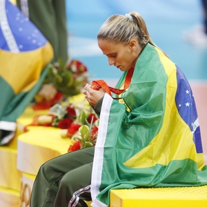 Brasil faturou o ouro em Pequim-2008, no feminino, e foi campeão mundial no masculino, este ano - Caio Guatelli/Folhapress