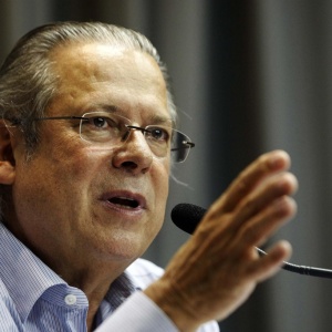 José Dirceu, ex-ministro da Casa Civil, é acusado pela Procuradoria de ser o "chefe do grupo" envolvido no suposto esquema do mensalão - Joel Silva/Folhapress